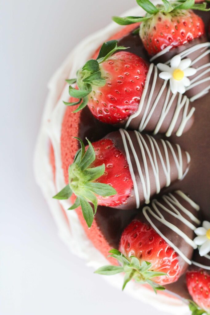 cake, strawberry, dessert